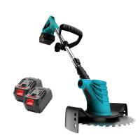 China DC 21V Electric String Trimmer , Cordless Weed Cutter With 2000mAh Lithium Battery factory