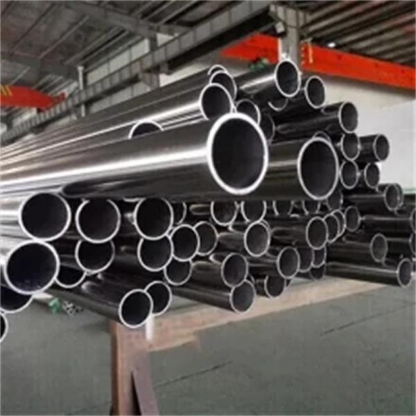 Quality ASME 316L Stainless Steel Pipe Tube Round Tubing 6000mm White Silver for sale