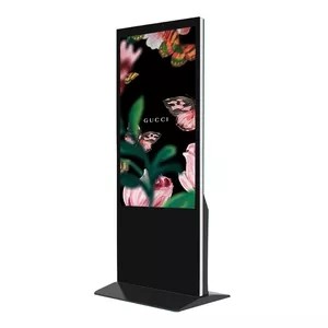 Quality Floor Standing All In One Digital Signage 55 Inch LCD Touch Screen 1920*1080 for sale