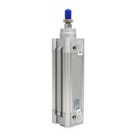 China 40mm Bore Festo Pneumatic Cylinder 125mm Stroke DSBC Series Double Acting factory