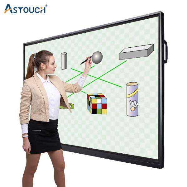 Quality 65 Inch IR Interactive Whiteboard Teaching Interactive Monitor FCC for sale