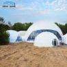 China Customized Large Geodesic Dome Greenhouse / Instant Waterproof Dome Tent factory