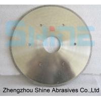 Quality 1A1R Electroplated Diamond Wheels Continuous Rim Cutting Off Saw Blade for sale