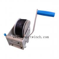 China 500kg Single Speed Boat Trailer Hand Winch With Strap, Hand Winch For Sale factory