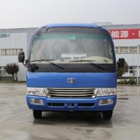 China Leaf Spring 32 Seater Luxury Electric Coach Bus Energy Retrieve factory