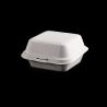 China Takeaway Environmental Clamshell 600ml Bagasse Food Containers factory