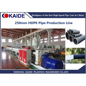 Quality 75-250mm Big Size HDPE Pipe Extrusion Machine/ 250mm HDPE Pipe Production for sale