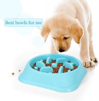 China Non Toxic Preventing Choking Slow Eating Pet Bowl For Dog factory