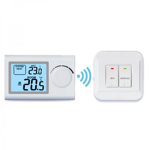 Quality Floor Heating Wireless Digital Boiler Room Electronic Room Thermostat for sale
