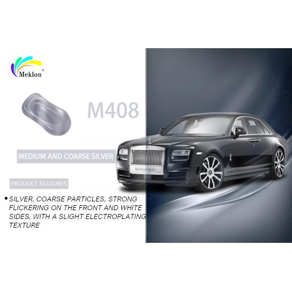 Quality Odorless Metallic Silver Car Paint Mildew Resistant Multipurpose for sale