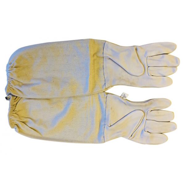 Quality Economic Soft And Comfortable Sheepskin Protective Beekeeping Gloves Against for sale