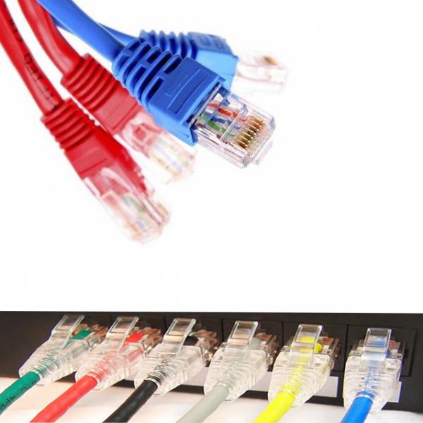 Quality UTP FTP SFTP Cat5e Lan Cable Patch Cords with 8 Conductor for sale