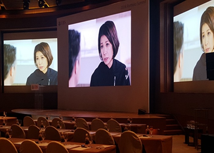 china P3.9  indoor LED Video Wall Hire LED Media Wall for Singapore Big Events
