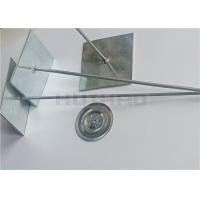 China 200mm Galvanized Steel Self Stick Insulation Hangers For Hvac Ductwork factory