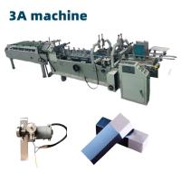 China Water Soluble Cole Glue Folder Gluing Machine for Fast and Cardboard Box Production factory