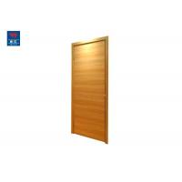China 90 Minute Interior Fire Rated Wood Doors For Hotel Guestroom Entry for sale