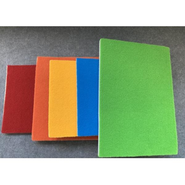 Quality Velcro Loop Surface Board Pet Felt Acoustic Panels Pin Board 9mm Thickness for sale