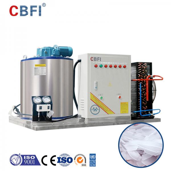Quality 1 Ton Per Day Flake Ice Machine For Concrete Cooling for sale