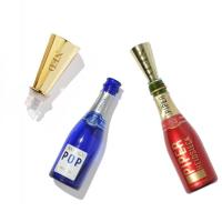 China Prosecco Champagne Wine Stopper And Pourer Gold Plating Wine Bottle Sipper factory