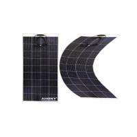 China 150w Bendable Solar Panel Semi Flexible For Rv Camp Portable Generators Vans Fence factory