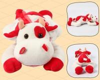 Buy cheap Promotion Gifts Lovely Red Cow Shape Custom Small Stuffed Animals For Children from wholesalers
