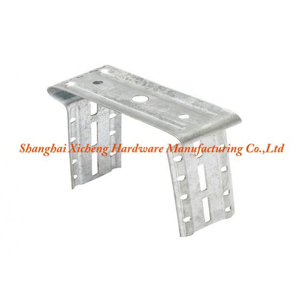 Quality Adjustable Drywall Metal Stamping Parts Galvanized Steel Bracket for sale