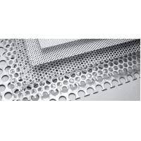 China Fireproof And Lightweight Punched Aluminum Perforated Panel For Safety Security factory