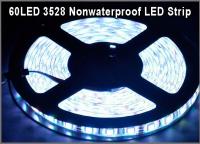 China Non-waterproof LED Strip 5M 60Leds/m 3528 SMD white Flexible Light LED Tape Party Decoration Lamps factory