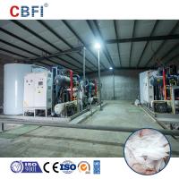 China Industrial Flake Ice Machine R507 R404A Refrigerant Air Cooling factory
