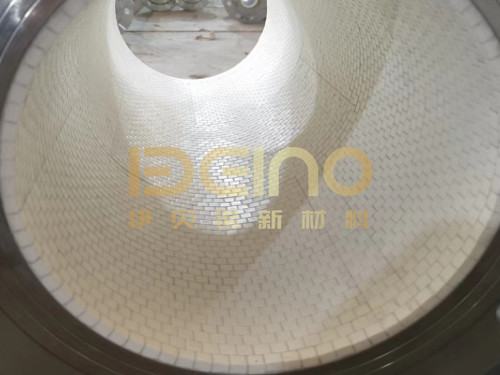 Quality Alumina Lining Wear Resistant Ceramic Pipe Custom ISO Certificate for sale