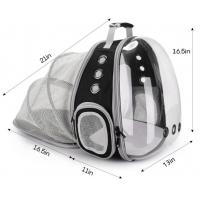 China Bubble Expandable Cat Carrier Backpack Capsule Pet Travel Carrier Bag factory