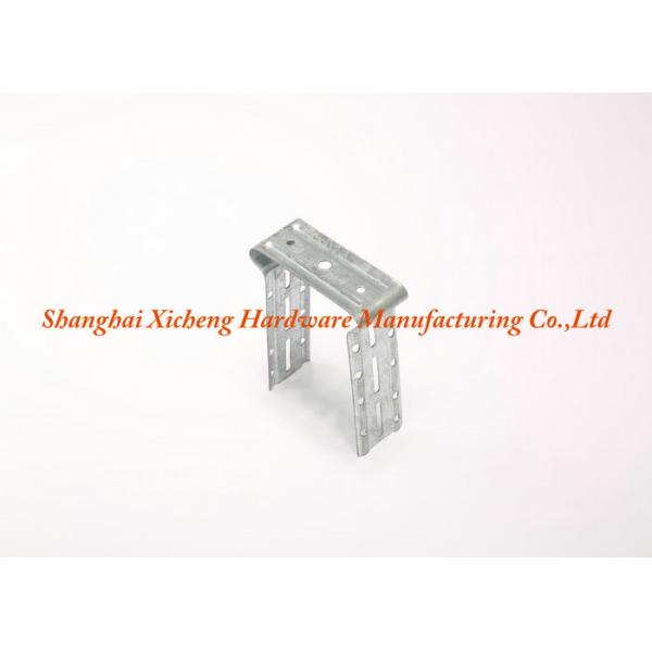 Quality Adjustable Drywall Metal Stamping Parts Galvanized Steel Bracket for sale