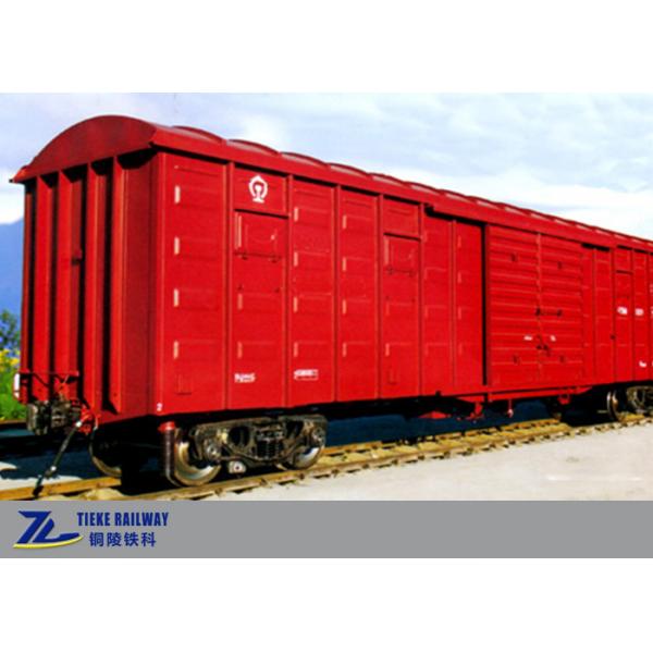 Quality 70t Load 8 Wheel Railway Box Wagon Car Train Arc Cover 120km/H corrosion resistant for sale