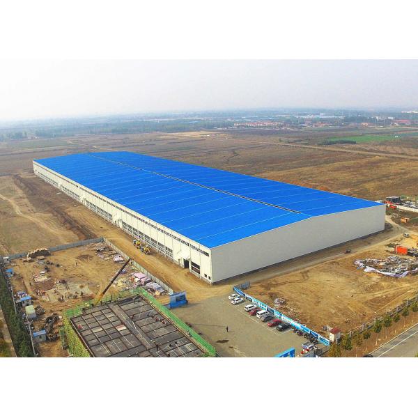 Quality Steel Structure Warehouse Building Construction Large Span Easy Assemble for sale