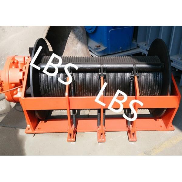 Quality Portable Small Hydraulic Cable Winch With Hydraulic Motor 10KN - 400KN for sale