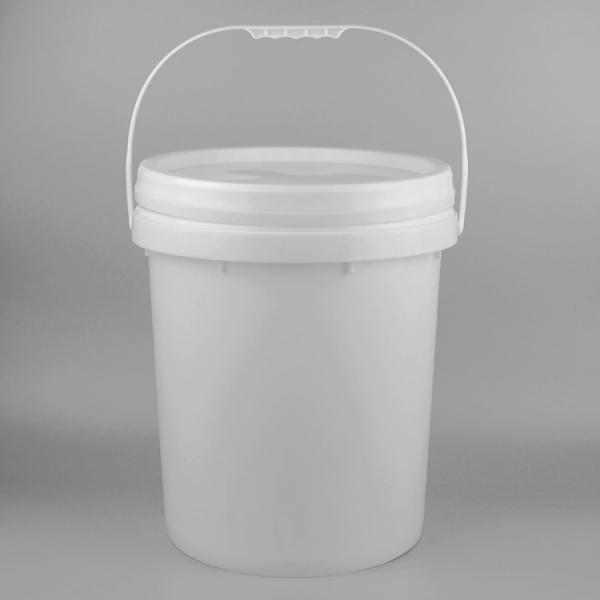 Quality Empty Clear 5 Gallon Plastic Buckets Leak Proof With Custom Logo for sale
