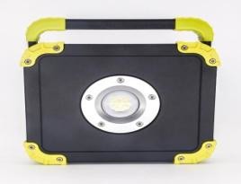 Quality Yellow Battery Powered Led Work Light With 2600mAh 3.7V Li Polymer Battery for sale