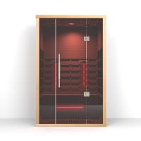 China OEM Indoor Ozone 2 Person Infrared Sauna For Body Slimming factory