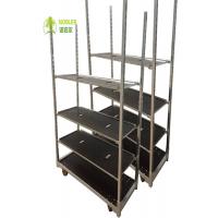 Quality Hot Galvanized CC Container Danish Flower Trolley 100kg Per Shelf Load Capacity for sale