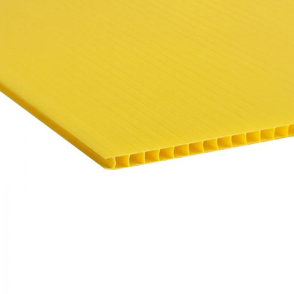 Quality 4mm Twin Wall Polypropylene Sheet Double Wall Corrugated Plastic Sheets for sale