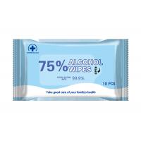 China Highly Effective Sterilization Medipal Alcohol Wipes 75%  For Personal And Family Protection factory