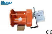 China 1t 2t 3t Transmission Line Stringing Tools Mini Portable Wire Rope Heavy Duty Hand Winch With Break factory