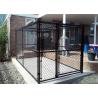 China Heavy Duty Fully Enclosed Dog Kennel , Large Outdoor Dog Run Multi Purpose factory