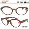 China Fashionable reading glasses,made of plastic frame with metal parts,suitable for men and women factory