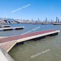 Quality Aluminum Alloy Floating Dock Wharf Pontoon Floating Jetty Pier Float Dock for sale