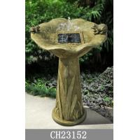 china Natual Look H66CM Polyresin Light Up Water Feature