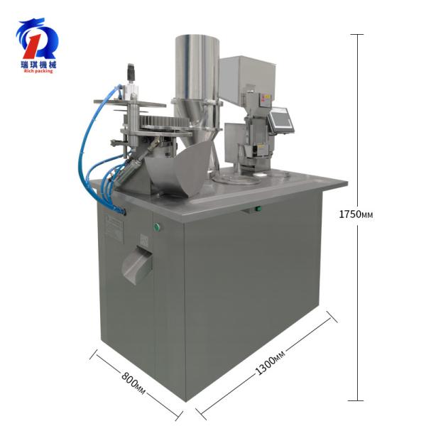 Quality Semi Automatic Pharmaceutical Hard Gelatin Capsule Filling Machine for sale