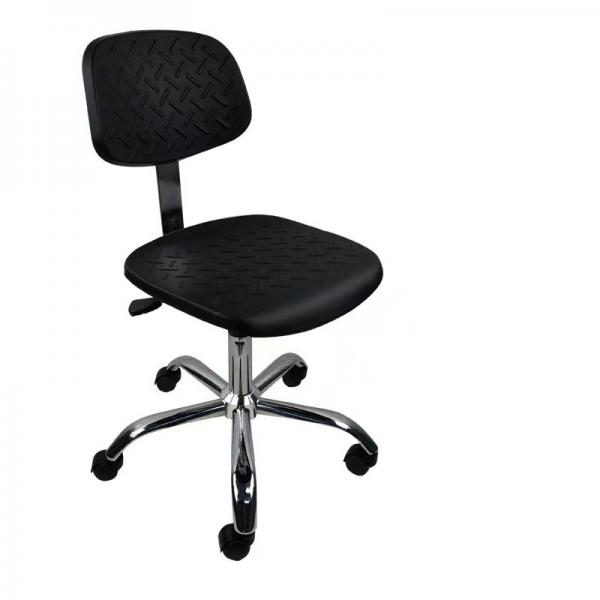 Quality 440*410mm ESD Saddle Swivel Chair Injection Molded Backrest Esd Stool Chair for sale