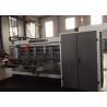China Alloy Grinding Gear Automatic Vacuum Feeder Flexo Printer Slotter Machine / Carton Box Making Machine factory