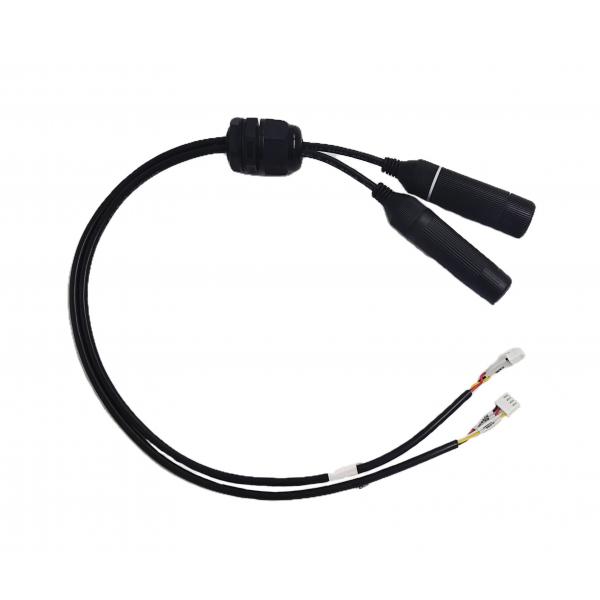 Quality High flexible wiring harness Tianmu waterproof components black 425mm communication industrial wiring harness for sale